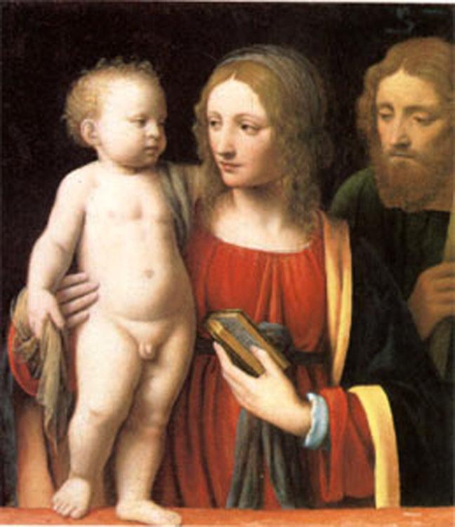 Bernadino Luini The Holy Family (mk05)